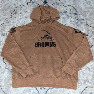 Nike Cleveland Browns Salute to Service Hoodie XL NFL Football Pullover